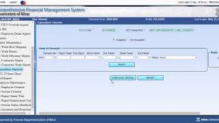 ebill  Bill Checker 5  CFMS BIHAR  Training Module [upl. by Ogdon]