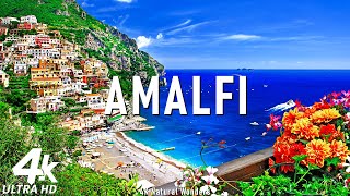 Amalfi 4K  Relaxing Music Along With Beautiful Nature Videos [upl. by Eloken]