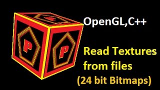 Reading 2D Textures from Bitmap Images C  OpenGL  OpenGL texture mapping [upl. by Conner]