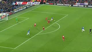 Gylfi Sigurdsson Goal vs Liverpool FA Cup 05012018 [upl. by Illac]