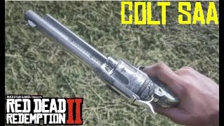 Red Dead Redemption 2  Colt Model 1873 Single Action Army Revolver [upl. by Essilevi]