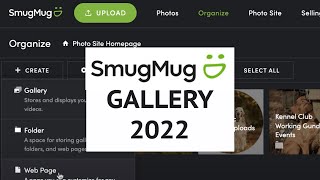 Upload to SmugMug  SmugMug Gallery Settings  Photography website tutorial [upl. by Lola]