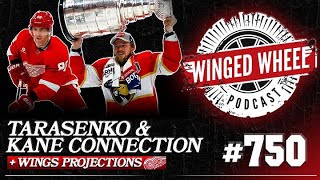 RED WINGS PROJECTIONS amp KANE TARASENKO CONNECTION  Winged Wheel Podcast  July 10th 2024 [upl. by Neltiac]