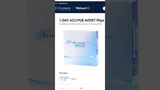 Acuvue 1 Day Moist 90 pack Best Price [upl. by Raimundo]