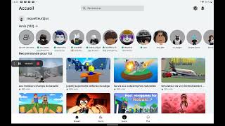 Voici mon compte roblox si vous voulez me donner des robux ou m ajouter en ami [upl. by Nawuj313]