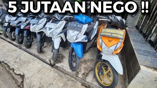 UPDATE HARGA MOTOR BEKAS MURAH MULAI 4 JUTAAN STOK TERLENGKAP [upl. by Crysta]