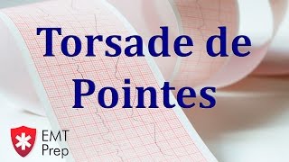 Torsade de Pointes ECG  EMTprepcom [upl. by Ada]