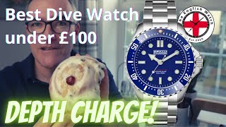 Depth Charge Review  Best Dive Watch under £100 [upl. by Matthias]