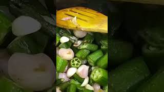 Vendaikkai Puli Kulambu ladys Finger Recipe  Kuzhambu varieties shortsviral [upl. by Wiedmann578]