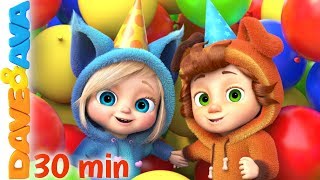 🎁 Happy Birthday  Baby Songs and Nursery Rhymes by Dave and Ava 🎁 [upl. by Alac]