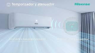 Hisense AC  Temporizador y Atenuador [upl. by Eiramyllek74]