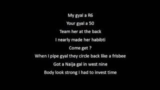 Geko Ft Ard Adz  Khalas LYRICS [upl. by Mafalda]