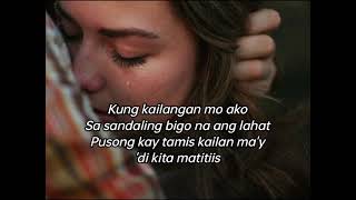 KUNG KAILANGAN MO AKO  lyrics  By Rey Valera [upl. by Pickar]