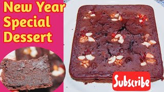 Chocolate Dryfruits Brownie RecipeWithout Eggs amp Oven [upl. by Oniger231]