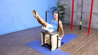 IntermediateAdvanced Pilates Chair Workout Preview [upl. by Ioj432]