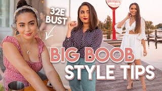 20 TIPS FOR STYLING A BIG BUST  Full Chest Style Guide  Recommendations ♡ [upl. by Boleslaw972]