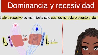 DOMINANCIA y RECESIVIDAD [upl. by Enyad]