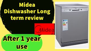 midea dishwasher long term review dishwasher long term review [upl. by Eatnahc]