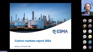 Webinar on the EU Carbon Markets Report [upl. by Heman24]