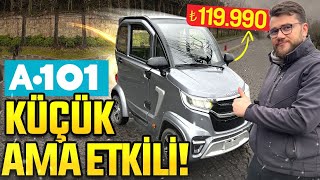 A101de satılan Volta EV1 Elektrikli Araç inceleme En ucuz elektrikli araç bu mu [upl. by Brass]