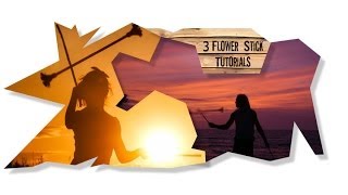 Advanced Flower Sticks Tutorial Three Juggling Tricks in Slow Motion [upl. by Jemma]