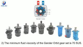 Hydraulic orbit motors  Geroler motor Anatomy and explanation [upl. by Rohclem]