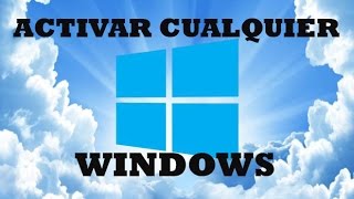 COMO ACTIVAR CUALQUIER WINDOWS  2016  Tecno Hack [upl. by Marcin]