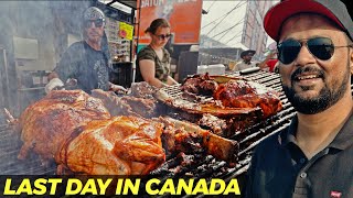 Halal Ribfest amp Calgary Nightlife  Bussin Burgers  Last Day in Canada Street Food Festival [upl. by Inoj]