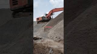 hitachi excavator by japan automobile jcb jcbconstruction driver skills construction [upl. by Darian261]