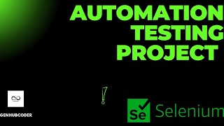 Automation Testingproject [upl. by Ailimat]