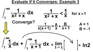 Calculus 2 Improper Integrals 16 of 16 Evaluate If It Converges Example 3 [upl. by Thurstan225]