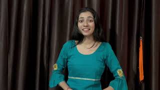 Ashmeet Kaur Audition For ZeeTv Take  2 [upl. by Angelita]