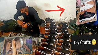 LEARN THE ART OF SHOES MAKING SHOES MAKING TUTORIALS [upl. by Trebor]