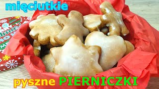 Mięciutkie i pyszne pierniczki 👌 łatwe i szybkie ciasteczka świąteczne w 15 minut 👍 cookies [upl. by Jermayne861]