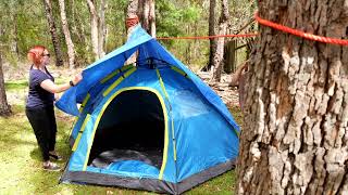 How to protect your campsite with Tarp [upl. by Aun857]