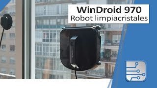 Robot limpiacristales Conga WinDroid 970 y 980 [upl. by Aerdnahs]