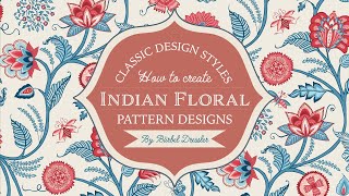 Classic Pattern Designs  Make an Indian floral pattern  trailer [upl. by O'Carroll]