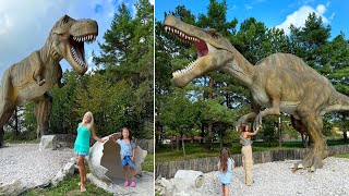 Венгрия Парк Динозавров СПЛОШНОЕ РАЗОЧАРОВАНИЕ Dinosaur Adventure Park Rezi Hungary [upl. by Quentin328]