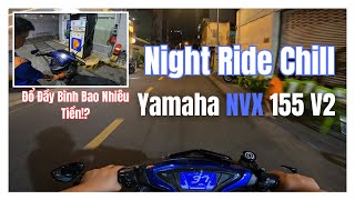 NVX155 V2 Đổ Đầy Bình Nhiêu  Yamaha NVX 155 V2  Motorvlog 52 [upl. by Teplitz597]