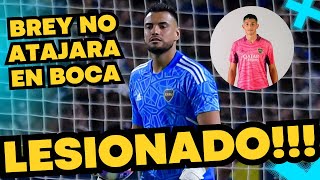 CHIQUITO ROMERO AFUERA de BOCA mucho tiempo por LESION 🔴 LEANDRO BREY NO es TENIDO EN CUENTA 🔥 [upl. by Sinclair]