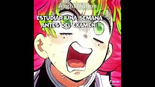 Estudiar un dia antes del examen🤓☝️ kimetsunoyaiba mitsurikanroji identificarse ccno mios [upl. by Fisken296]