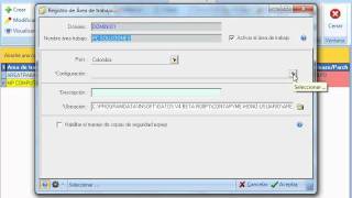 Sistema de contabilidad ContaPyme  Creación de un area de trabajo [upl. by Asillim]