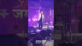 Red cross india show by yunayband ankittiwarichattishgarh instagood yunayband live love song [upl. by Labanna194]