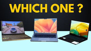 Asus Zenbook 14X OLED vs MacBook Pro M3 Pro vs ROG Zephyrus G14 Performance Portability or Power [upl. by Liss999]