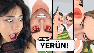 VAMPİR KASABASINDA KÖYLÜ KIZ  Become a Vampire Queen 1 Bölüm [upl. by Eseerehs]