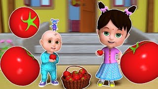 বাচ্চাদের জন্য বাঙালি গান  Aha Tamatar Bade Mazedar  Bengali Nursery Rhymes [upl. by Guy]