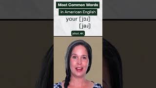 Most Common Words YOUR 64 🗣 [upl. by Branca]