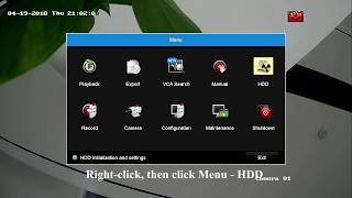 How to configure HDD setting [upl. by Zenas]