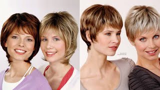 pixie haircuts for older women  curly pixie cut low maintenance haircuts for women over 50 [upl. by Jillana]