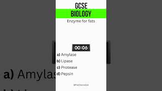 Digestion Enzymes and Lipids  GCSE Biology Quiz with ANSWERS [upl. by Akinaj946]